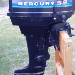 Mercury 9.8 csónakmotor használt eladó