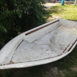 Műanyag csónak 4 méter használt eladó