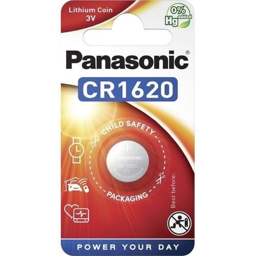 Panasonic CR1620L/1BP lítium gombelem (1 db / bliszter)