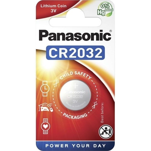 Panasonic CR2032/1B lítium gombelem (1db / bliszter)