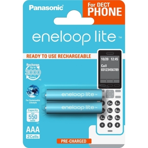 Panasonic eneloop lite BK-4LCCE/2DE AAA 550mAh Ni-MH akkumulátor
