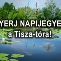 Nyerj napijegyet a Tisza-tóra!
