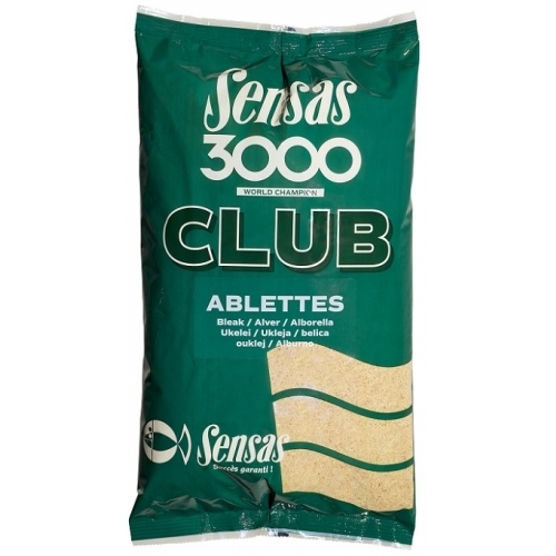 Sensas 3000 Club Ablettes etetőanyag sneci 1kg