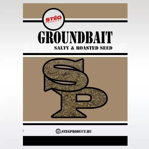 Groundbait Salty & Roasted Seed 1kg pörkölt illatú, sós ízű etetőanyag