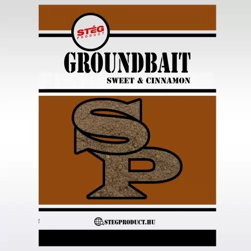 Groundbait Sweet & Cinnamon 1kg fahéjas-édes etetőanyag