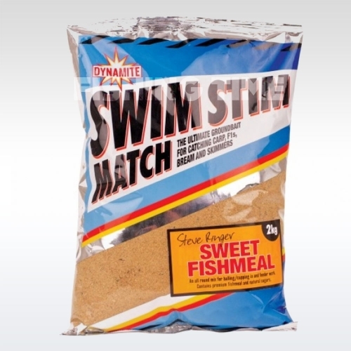 Dynamite Baits Swim Stim Match Sweet Fishmeal etetőanyag