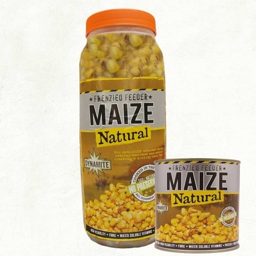 Dynamite Baits Frenzied Feeder Maize,  főtt kukorica
