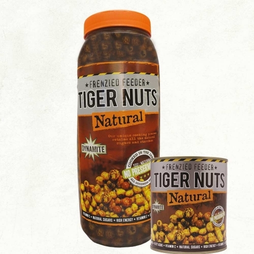 Dynamite Baits Frenzied Feeder Tigernuts,  főtt tigrismogyoró többféle ízben