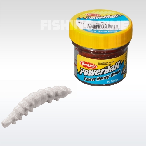 Berkley Powerbait Honey Worms - fokhagymás lárvaimitáció
