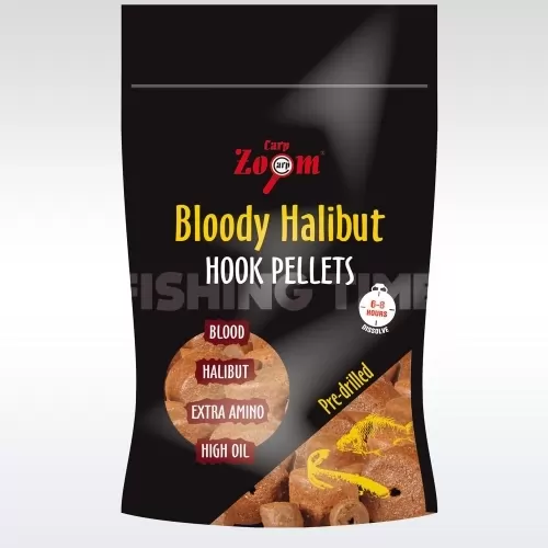 Bloody Halibut Hook Pellets halibut horogpellet