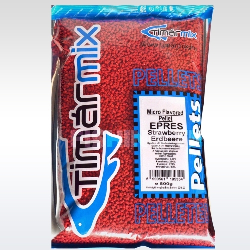 Timár Mix Mikro Pellet Flavored 3mm 800g Eper