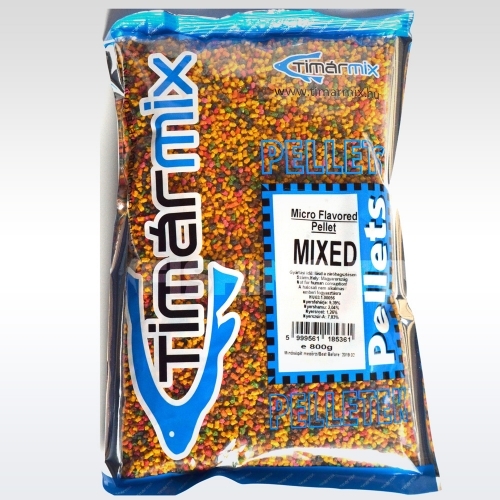 Timár Mix Mikro Pellet Flavored 3mm 800g Mixed