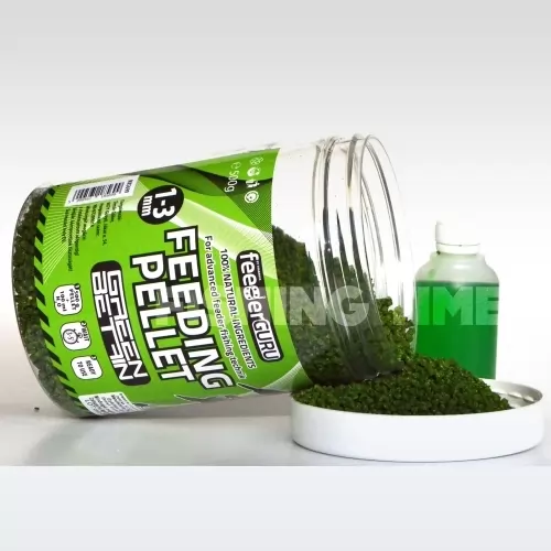 Feeder Guru Feeding Pellet Green Betain 500 g + 50 ml aroma