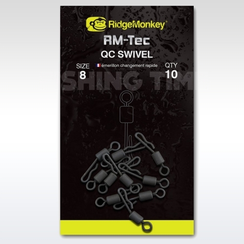Ridgemonkey RM-TEC QUICK CHANGE SWIVEL - gyorskapcsos forgó