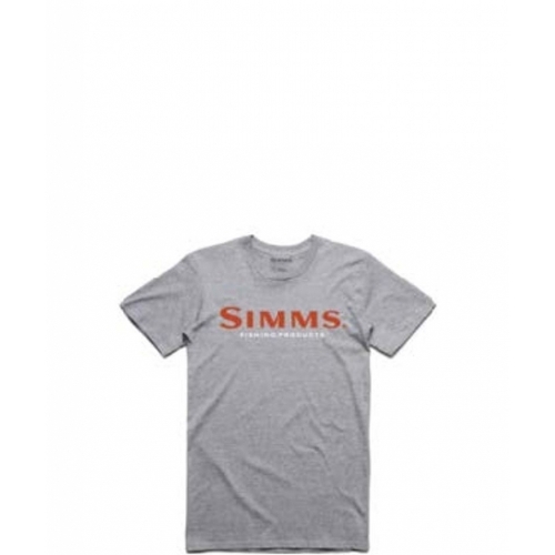 Simms Kid’s Logo T-Shirt Dark Grey Heather gyerek póló