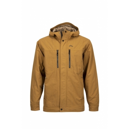 Simms Dockwear Hooded Jacket Dark Bronze vízálló kabát