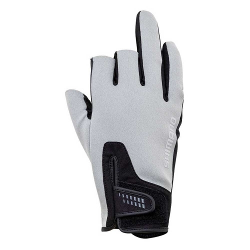Shimano Pearl Fit Gloves 3 Gray - kesztyű
