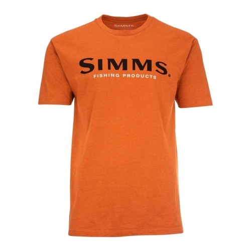 Simms Simms Logo T-Shirt Adobe Heather póló