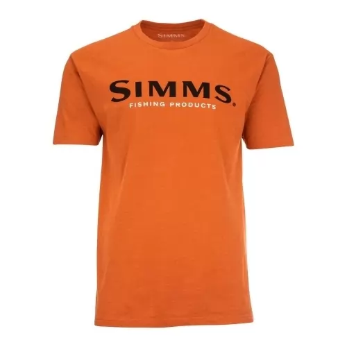 Simms Logo T-Shirt Adobe Heather póló