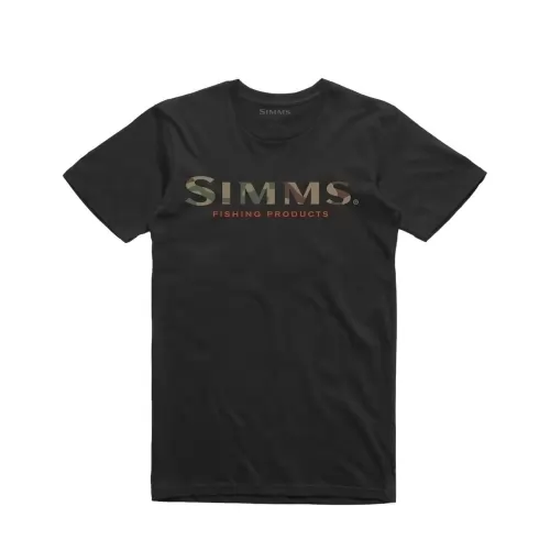 Simms Logo T-Shirt Black póló
