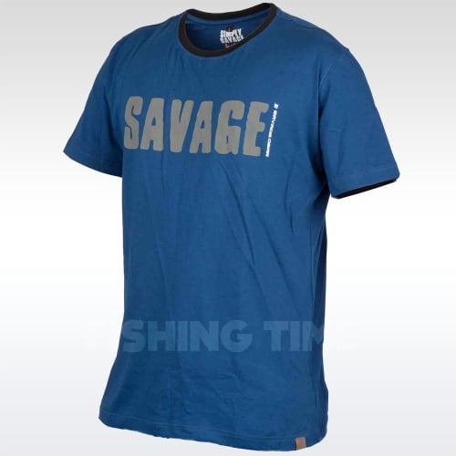 Savage Gear Simply Savage Tee Blue póló