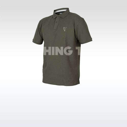 Fox Collection Green & Silver Polo Shirt pólóing