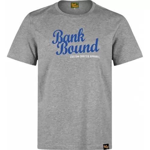 Bank Bound Custom Tee póló Light Grey Melange