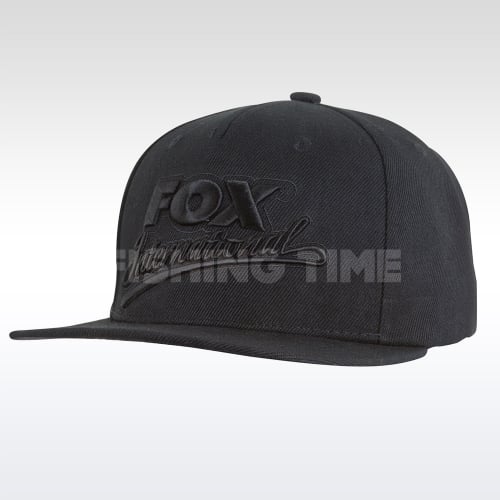 Fox Flat Peak Snap Back Black/Camo baseball sapka
