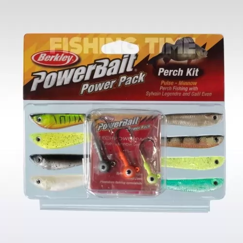 Powerbait Perch Pulse/Minnow pro pack plasztikcsali csomag