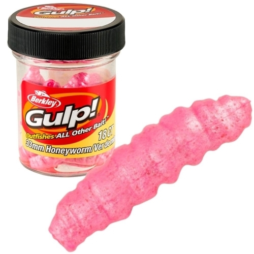 Berkley Gulp! Honey Worm 33 plasztikcsali