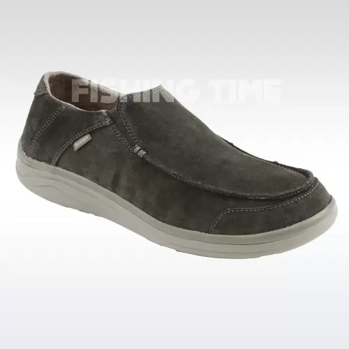 Westshore Leather Slip On Shoe Dark Olive cipő