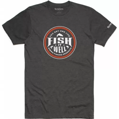 Fish It Well T-Shirt Charcoal Heather