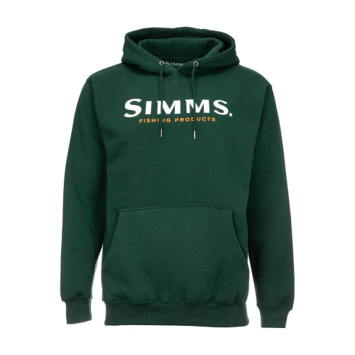 Simms Logo Hoody Forest pulóver