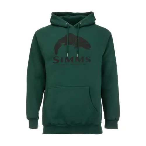 Wood Trout Fill Hoody Forest pulóver
