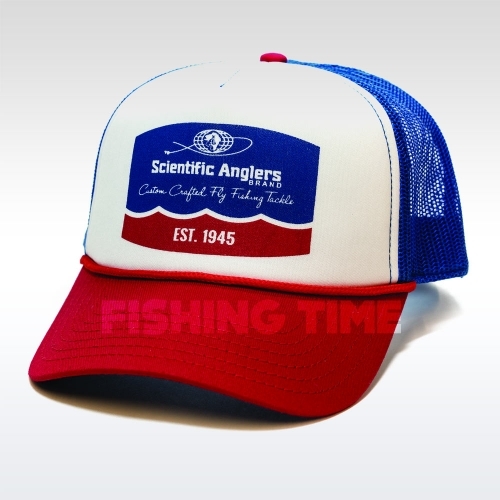 Scientific Anglers Mesh Trucker Hat  Retro Logo