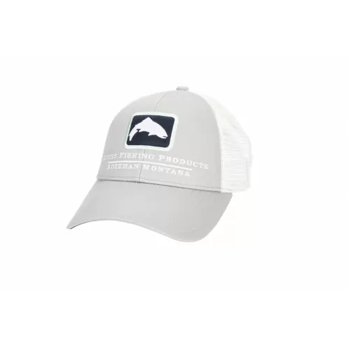 Small Fit Trout Icon Trucker Sterling