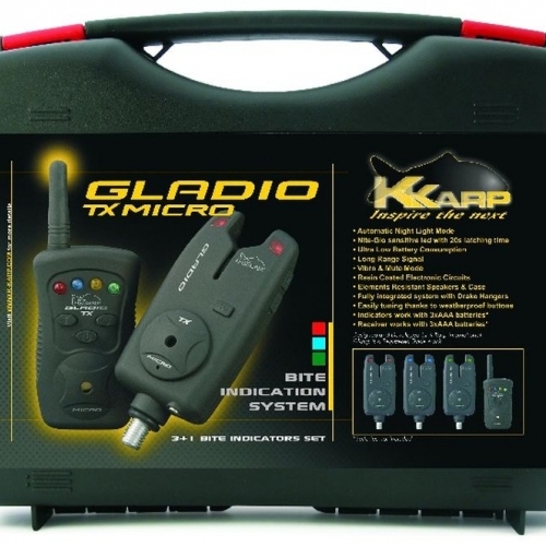 K-Karp Gladio Tx 3+1 Kapásjelző Szett