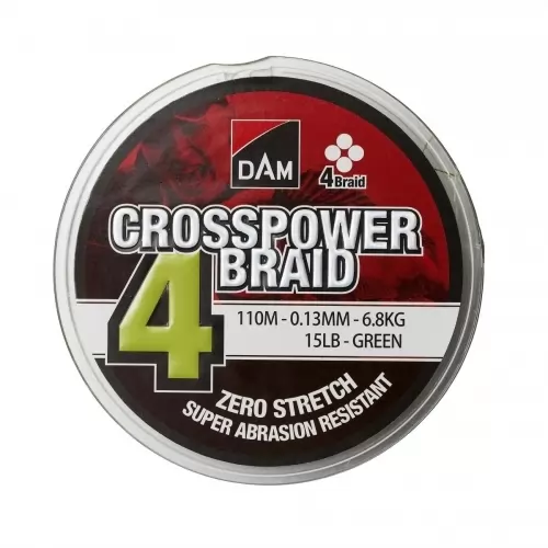 Crosspower 4-Braid 110m fonott zsinór