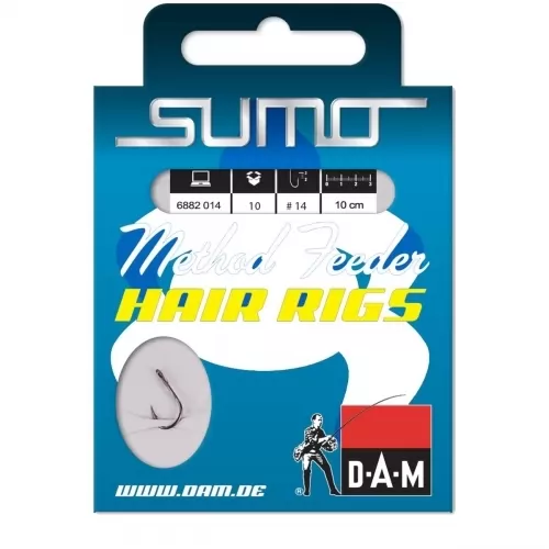 Sumo Method Hair Rig előkötött horog
