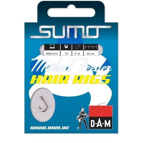 D.A.M. Sumo Runner Hair Rig előkötött horog