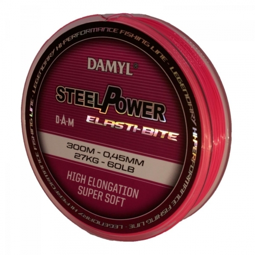 D.A.M. Steelpower Elasti-bite 300m monofil zsinór
