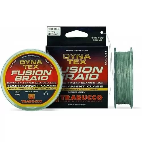 Dyna-tex Fusion Br Smoke 100m fonott zsinór