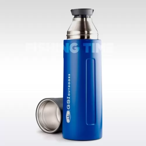 Glacier Stainless Vacuum Bottle Blue 1l termosz
