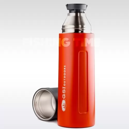 Glacier Stainless Vacuum Bottle Red 1l termosz