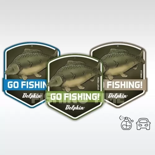 Autó illatosító GO FISHING!