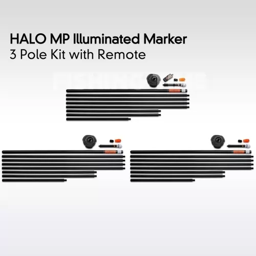 HALO ILLUMINATED MARKER POLE EXTENSION KIT - világító bója szett (3 db)