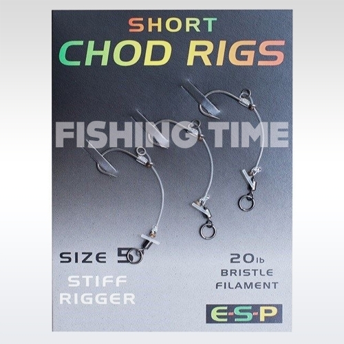 ESP SHORT CHOD RIG - előke (3db)