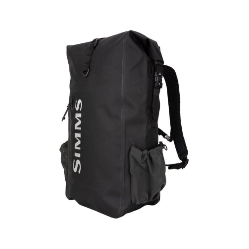 Simms Dry Creek Rolltop Backpack  Black vízhatlan hátitáska 30 L