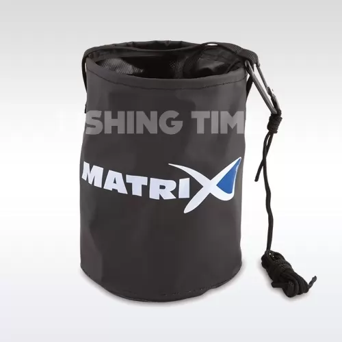 Collapsible Water Bucket - inc. Drop Cord & Clip Vödör