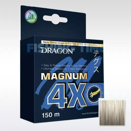 Magnum 4X Grey 300m fonott zsinór